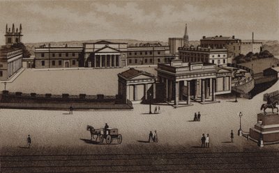 The Castle, Chester by English School